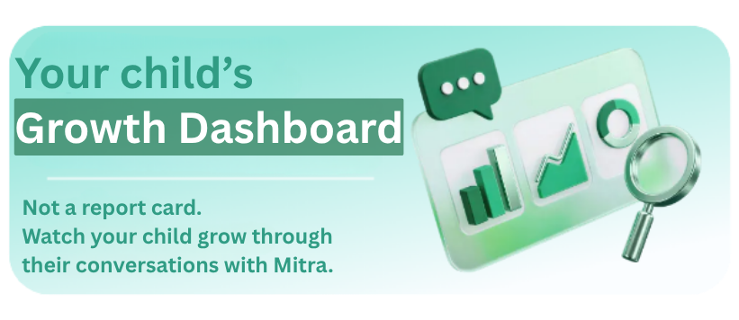 Your child's growth dashboard