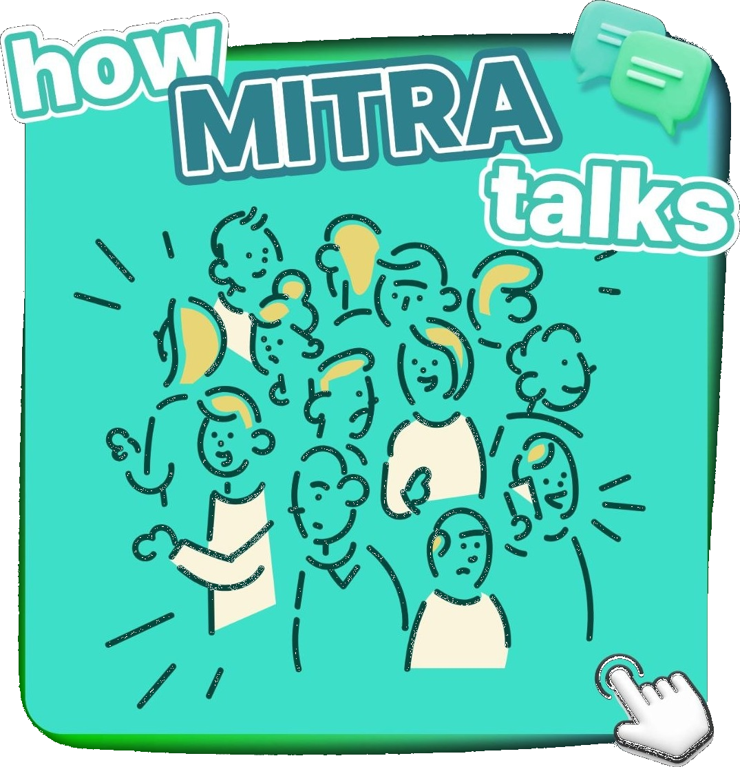 See how Mitra talks